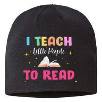 I Teach Little People To Read Sustainable Beanie