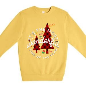 ItS The Most Wonderful Time Of The Year Christmas Gift Premium Crewneck Sweatshirt