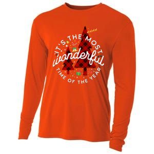 ItS The Most Wonderful Time Of The Year Christmas Gift Cooling Performance Long Sleeve Crew