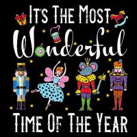 ItS The Most Wonderful Time Of The Year Nutcracker Squad Flat Bill Trucker Hat