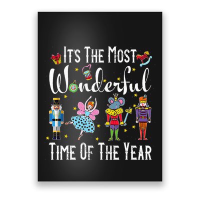 ItS The Most Wonderful Time Of The Year Nutcracker Squad Poster