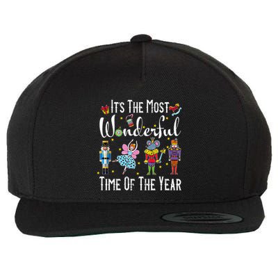 ItS The Most Wonderful Time Of The Year Nutcracker Squad Wool Snapback Cap