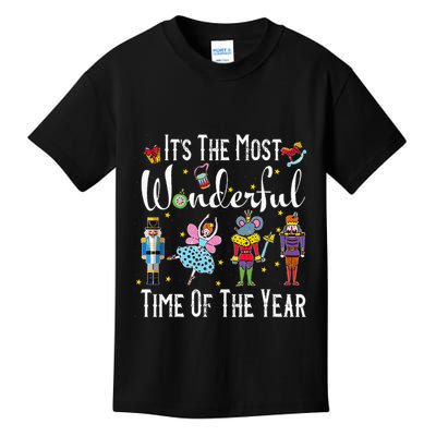 ItS The Most Wonderful Time Of The Year Nutcracker Squad Kids T-Shirt