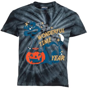 It's The Most Wonderful Time Of The Year Halloween Kids Tie-Dye T-Shirt