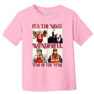 ItS The Most Wonderful Time Of The Year Trump Christmas Toddler T-Shirt