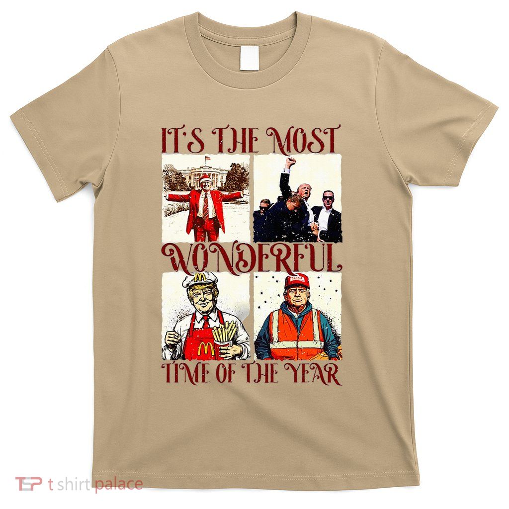 ItS The Most Wonderful Time Of The Year Trump Christmas T-Shirt