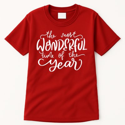 It's The Most Wonderful Time Of The Year Christmas Holiday Tall T-Shirt