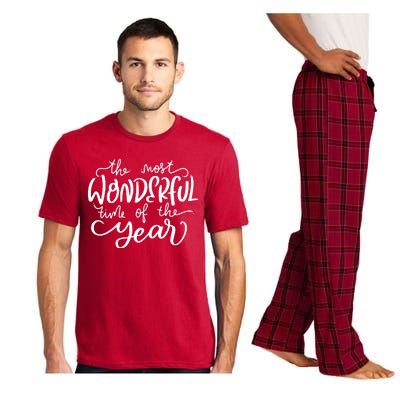 It's The Most Wonderful Time Of The Year Christmas Holiday Pajama Set