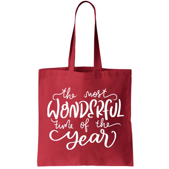 It's The Most Wonderful Time Of The Year Christmas Holiday Bag