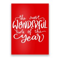It's The Most Wonderful Time Of The Year Christmas Holiday Poster