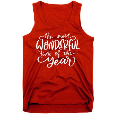 It's The Most Wonderful Time Of The Year Christmas Holiday Tank Top