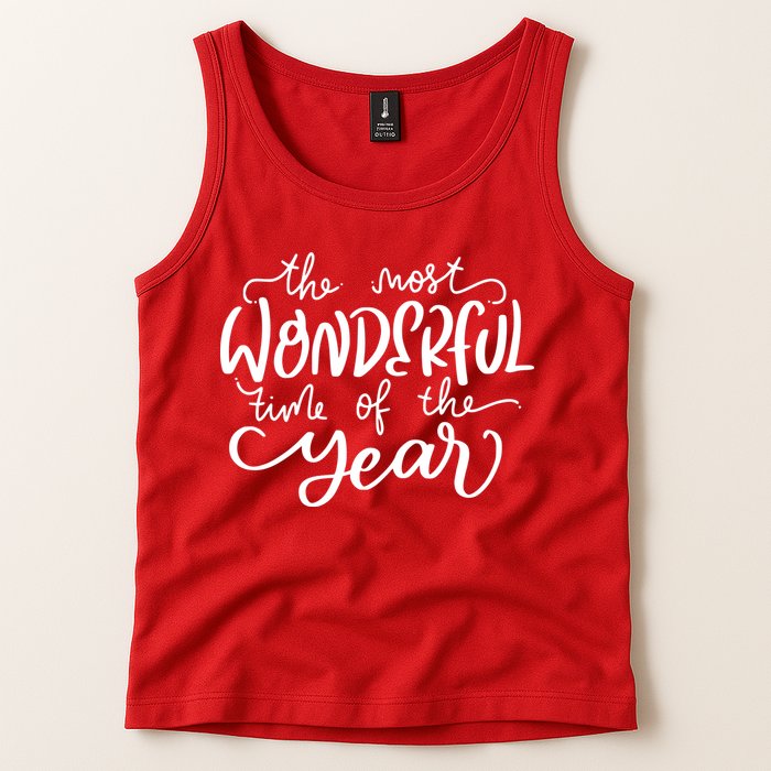 It's The Most Wonderful Time Of The Year Christmas Holiday Tank Top