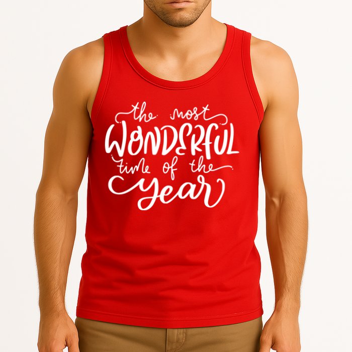 It's The Most Wonderful Time Of The Year Christmas Holiday Tank Top