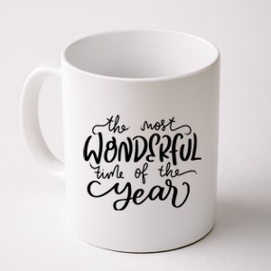 It's The Most Wonderful Time Of The Year Christmas Holiday Coffee Mug