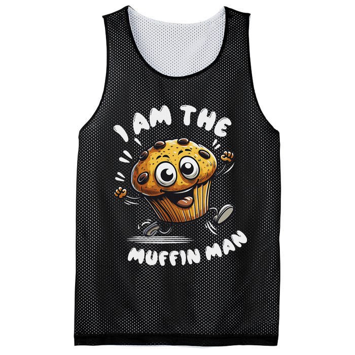 IM The Muffin Man! Muffin Mesh Reversible Basketball Jersey Tank