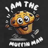 IM The Muffin Man! Muffin 12oz Stainless Steel Coffee Mug