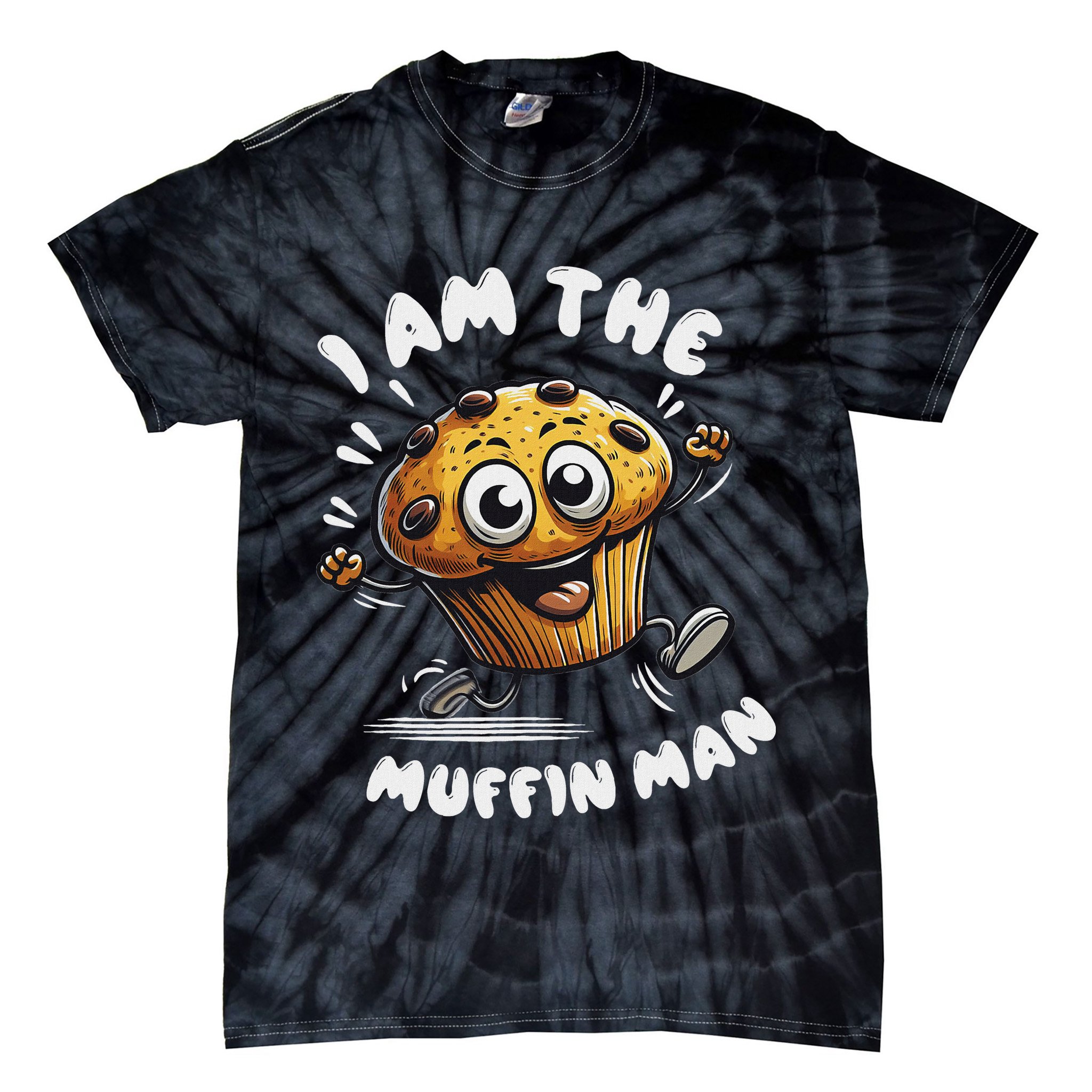 IM The Muffin Man! Muffin Tie-Dye T-Shirt