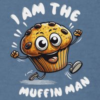 IM The Muffin Man! Muffin Garment-Dyed Sweatshirt