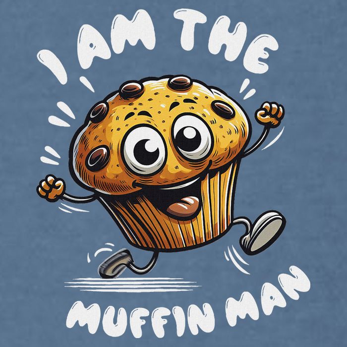 IM The Muffin Man! Muffin Garment-Dyed Sweatshirt