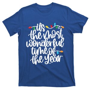 ItS The Most Wonderful Time Of The Year Christmas Lights Gift T-Shirt