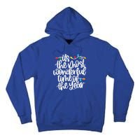 ItS The Most Wonderful Time Of The Year Christmas Lights Gift Tall Hoodie