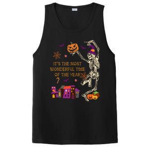 ItS The Most Wonderful Time Of The Year Halloween Skeleton PosiCharge Competitor Tank