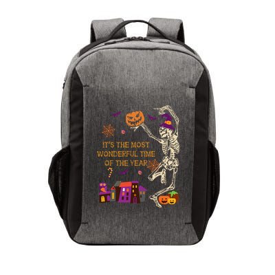ItS The Most Wonderful Time Of The Year Halloween Skeleton Vector Backpack