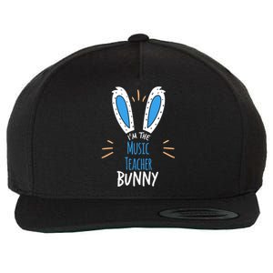 I'm The Music Teacher Bunny Ears Easter Sunday Cute Gift Wool Snapback Cap