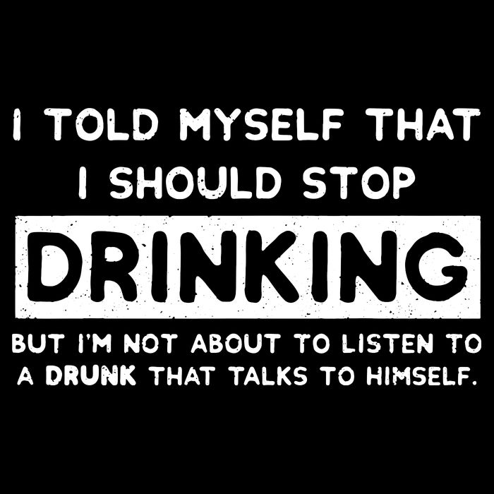 I Told Myself That I Should Stop Drinking Flexfit Unipanel Trucker Cap