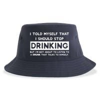 I Told Myself That I Should Stop Drinking Sustainable Bucket Hat