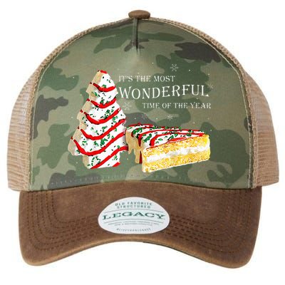Its The Most Wonderful Time Of The Year Snack Cake Christmas Legacy Tie Dye Trucker Hat