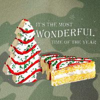 Its The Most Wonderful Time Of The Year Snack Cake Christmas Legacy Tie Dye Trucker Hat