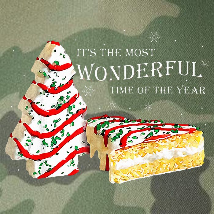 Its The Most Wonderful Time Of The Year Snack Cake Christmas Legacy Tie Dye Trucker Hat