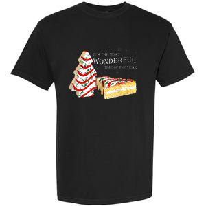 Its The Most Wonderful Time Of The Year Snack Cake Christmas Garment-Dyed Heavyweight T-Shirt