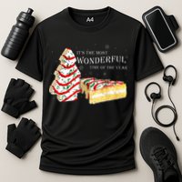 Its The Most Wonderful Time Of The Year Snack Cake Christmas Performance Shirt