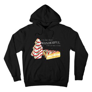 Its The Most Wonderful Time Of The Year Snack Cake Christmas Hoodie