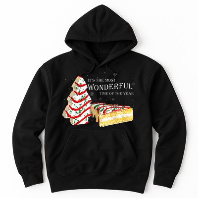 Its The Most Wonderful Time Of The Year Snack Cake Christmas Hoodie