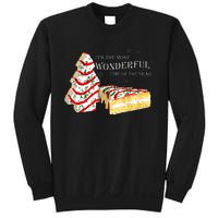 Its The Most Wonderful Time Of The Year Snack Cake Christmas Sweatshirt