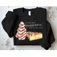 Its The Most Wonderful Time Of The Year Snack Cake Christmas Sweatshirt