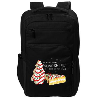 Its The Most Wonderful Time Of The Year Snack Cake Christmas Impact Tech Backpack