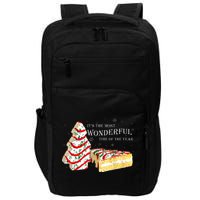 Its The Most Wonderful Time Of The Year Snack Cake Christmas Impact Tech Backpack