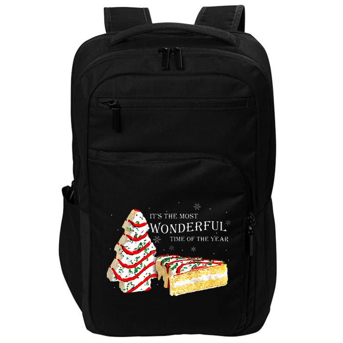 Its The Most Wonderful Time Of The Year Snack Cake Christmas Impact Tech Backpack
