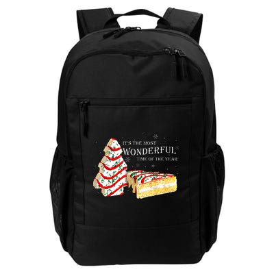 Its The Most Wonderful Time Of The Year Snack Cake Christmas Backpack