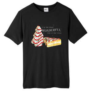 Its The Most Wonderful Time Of The Year Snack Cake Christmas Tall Fusion ChromaSoft Performance T-Shirt