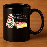 Its The Most Wonderful Time Of The Year Snack Cake Christmas 11oz C Handle Ceramic Mug
