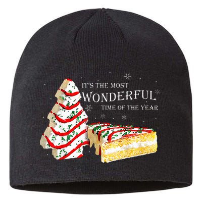 Its The Most Wonderful Time Of The Year Snack Cake Christmas Sustainable Beanie