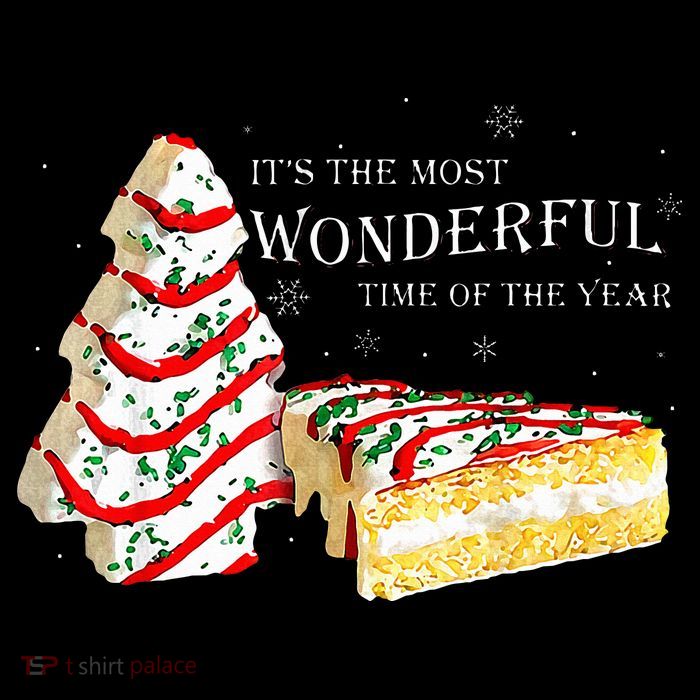 Its The Most Wonderful Time Of The Year Snack Cake Christmas Cooling Performance Long Sleeve Crew
