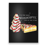 Its The Most Wonderful Time Of The Year Snack Cake Christmas Poster
