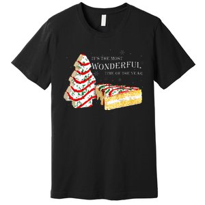 Its The Most Wonderful Time Of The Year Snack Cake Christmas Premium T-Shirt