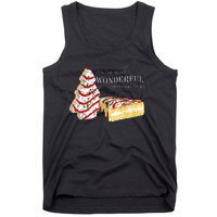 Its The Most Wonderful Time Of The Year Snack Cake Christmas Tank Top